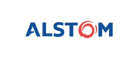 Logo de l'entreprise Alstom.