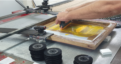 Atelier Sérigraphie Gravure Sérigraphie Manuelle